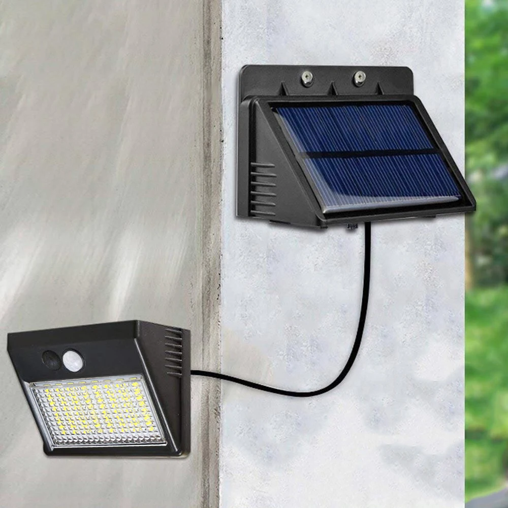 LED Solar Motion Sensor Lights Outdoor Human Body Induction Wall Light Waterproof Sunlight Solar Powered Street Garden Lamp support upload audio remotely human body infrared induction voice player wireless pir motion sensor for various security prompt