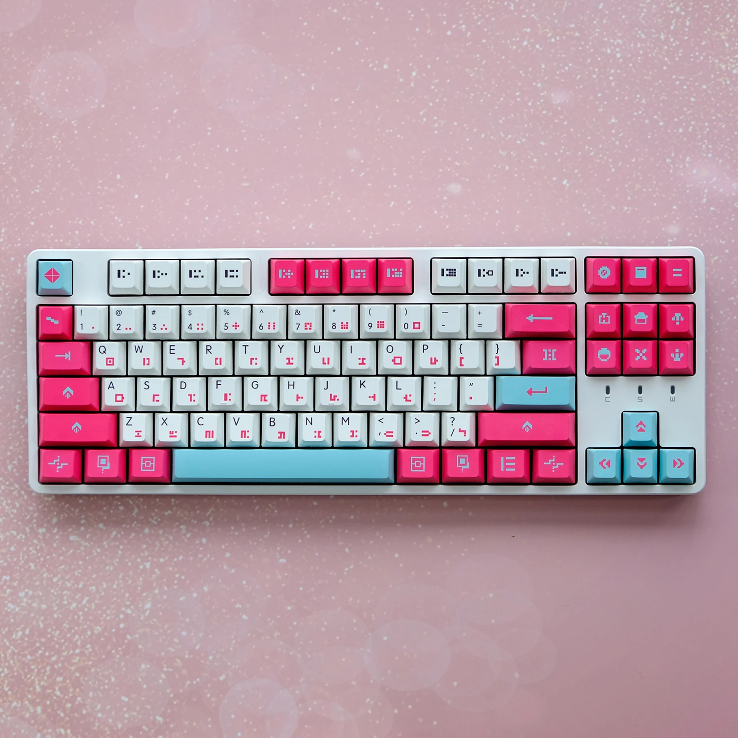 Keycap Mecânico do Tema do Jogo do Teclado Keycap da Tração Perfil Cereja Gmk Keycap Pbt Sublimação da Tintura Interruptor do mx 130 Chaves