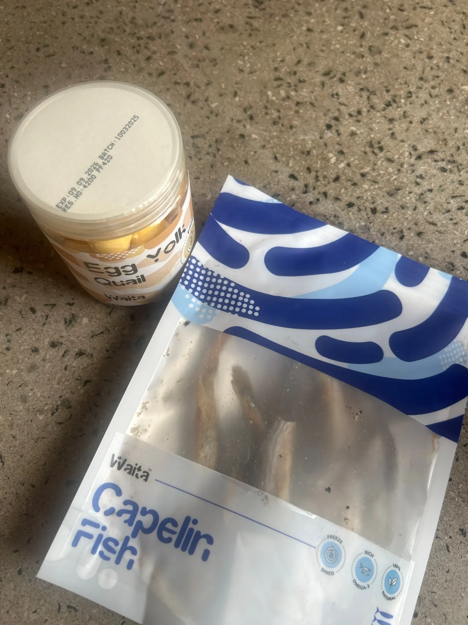 Waita 100% Natural Freeze Dried Duck Cube 50g - Cat Dog Pet Healthy Treats High Protein Low Fat Training Reward photo review