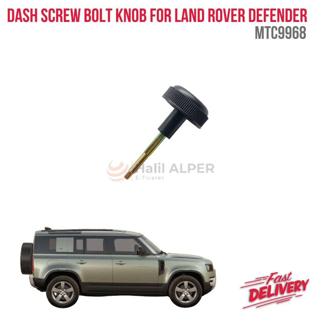 

For Land Rover Defender Dash Fuse Box Cover Screw Bolt Knob For Defender MTC9968 Internal Replacement
