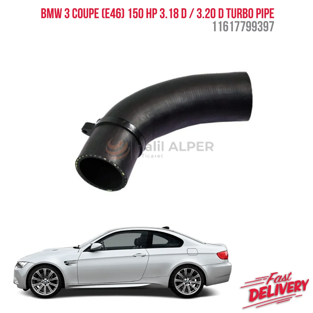 Per Bmw 3 Coupe (E46) 150 Hp 3.18 D / 3.20 D Turbo Pipe 11617799397 Ricambi Auto Di Alta Qualità Prezzo Accessibile Durevole