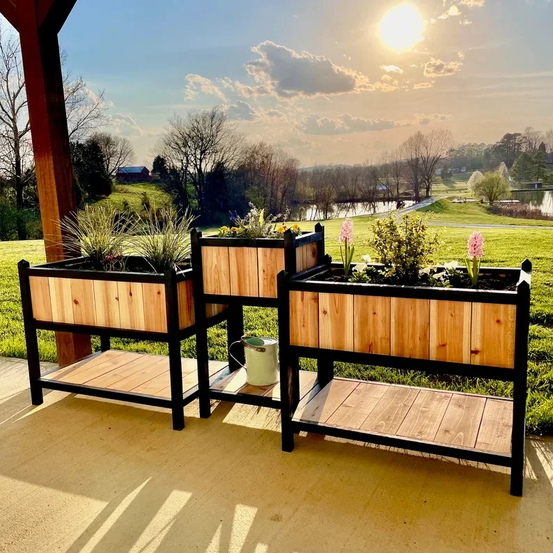Backyard Garden Planters