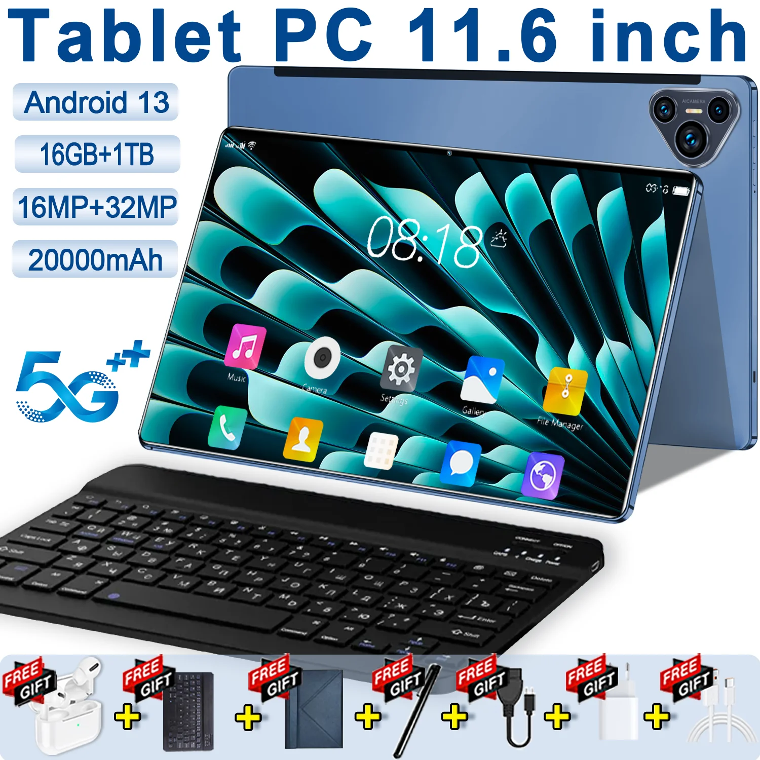 2024 5g Global Version 11 6 Inch Tablet Android 16gb Ram 1tb Rom 16mp 32mp Network.png 2024 5g Global Version 11 6 Inch Tablet Android 16gb Ram 1tb Rom 16mp 32mp Network.png