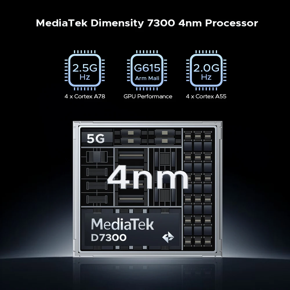 Modello internazionale DOOGEE Blade GT Ultra 5G Telefono robusto Effetto luce LED Dimensity 7300 6.72" 16GB 512GB Telefono dal design sottile - immagine 6