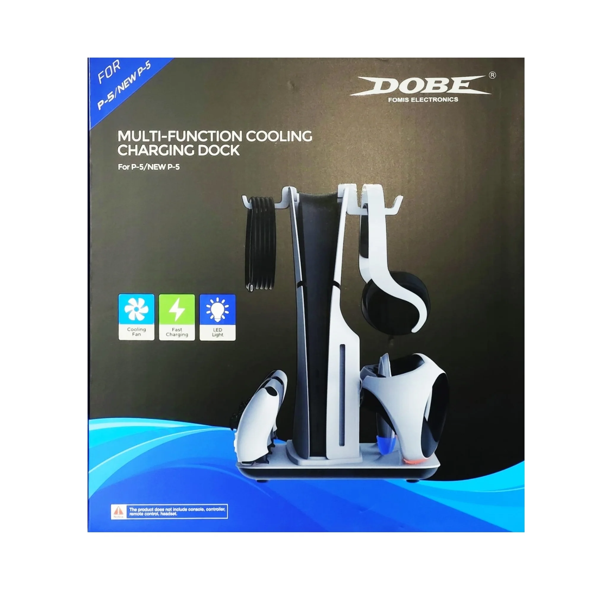 Base Vertical Multiuso Compatível Com Playstation 5 e Playstation 5 Slim PS5 e PS5 Slim