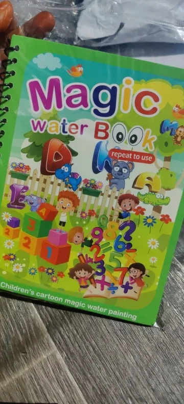 Magical Water Painting Book 🎨 (Set of 4) photo review