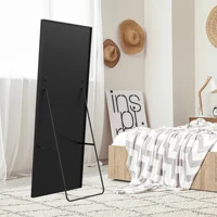 Зеркало для всего тела Comanlai 164 x 54 см, подвесное или наклонное на стене, напольное зеркало для спальни, гардеробной — изображение 5