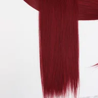 Bio cheveux raides paquets 26 "naturel doux résistant à la chaleur fibres synthétiques Extensions de cheveux protéine cheveux raides armure 6