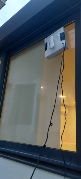 (promo code:  AEEU55 )Window Vacuum Robot Cleaner Liectroux YW509, 4-Way Spray, AI intelligent Wipping, Updated Laser,Smart Home Glass Wall Washing photo review