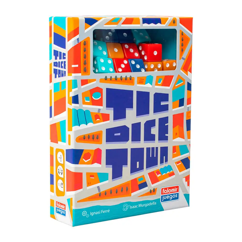 Tic dice town board game/card game/dice game/strategy game/thinking game/fast and protected