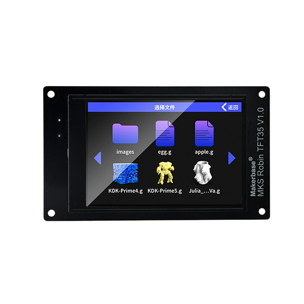 Printer Control Board Mks Robin Nano V1.2 Suporte a Placa Mãe 32bit Marlin2.0 Tft 3.5 Touch Screen Makerbase3d - Imagem 4