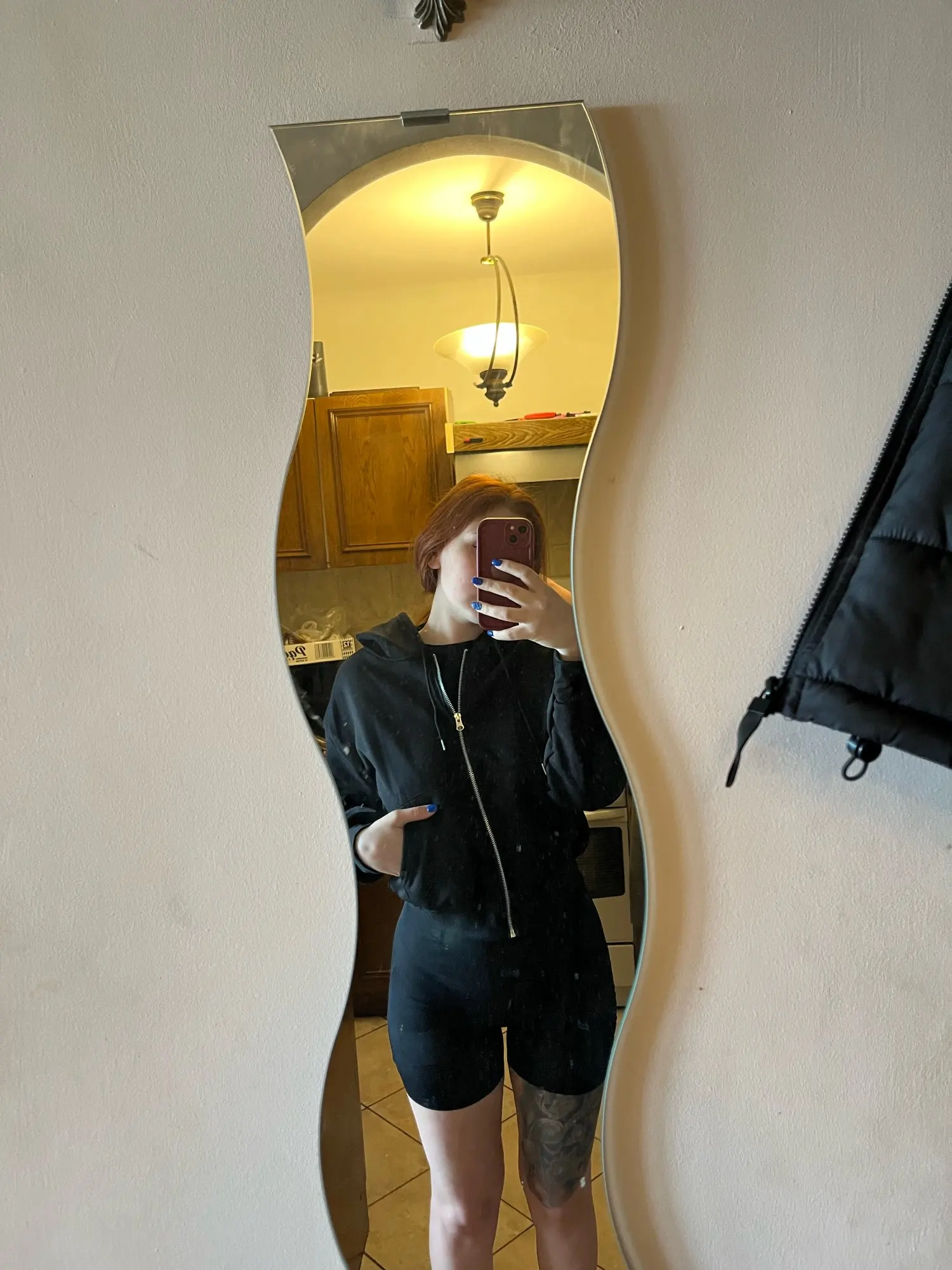 Y2 K Oversized Zip Hoodie Women Crop Top Autumn Winter Cozy photo review