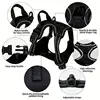 Dog Harness No Pull with 2 Leash Clips, Adjustable Soft Padded, Reflective Oxford No Choke Pet Vest with Easy Control Handle 5