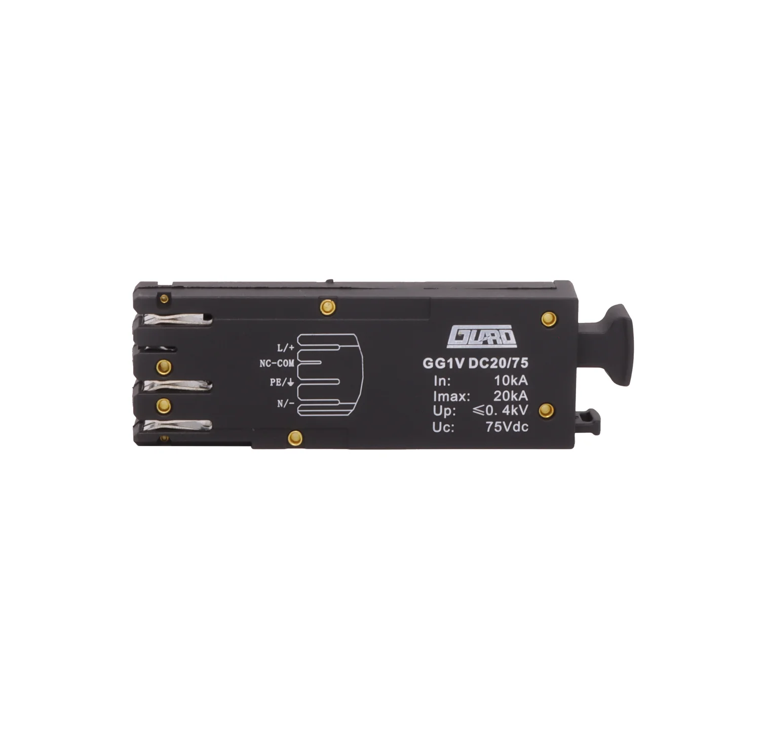 Premium GUARD DC SPD Surge Arrester GG1V series 10-20KA SPD Telecommunication Lightning Protector Surge Protector