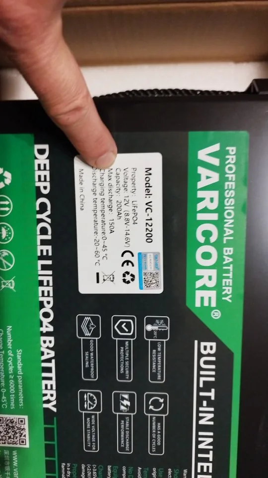 VariCore 12.8V 340ah 310ah 120AH LiFePO4 Battery 12V Lithium Iron Phosphate Batteries Cycles Touring car 14.6V Charger Tax Free photo review