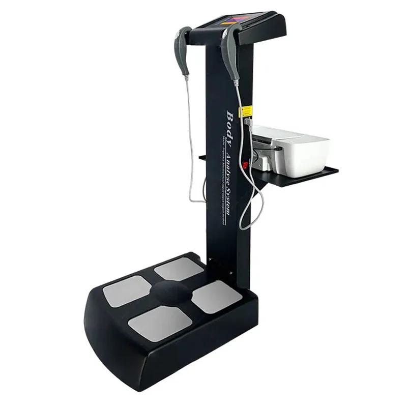 Professional Intelligent Human Body Fat Scale Element Health Analyzer Machine Printer Body Composition with Result Sheet