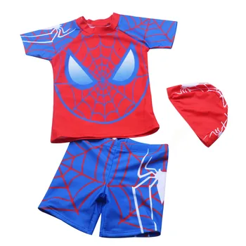 Boys Spiderman Swim Set 1