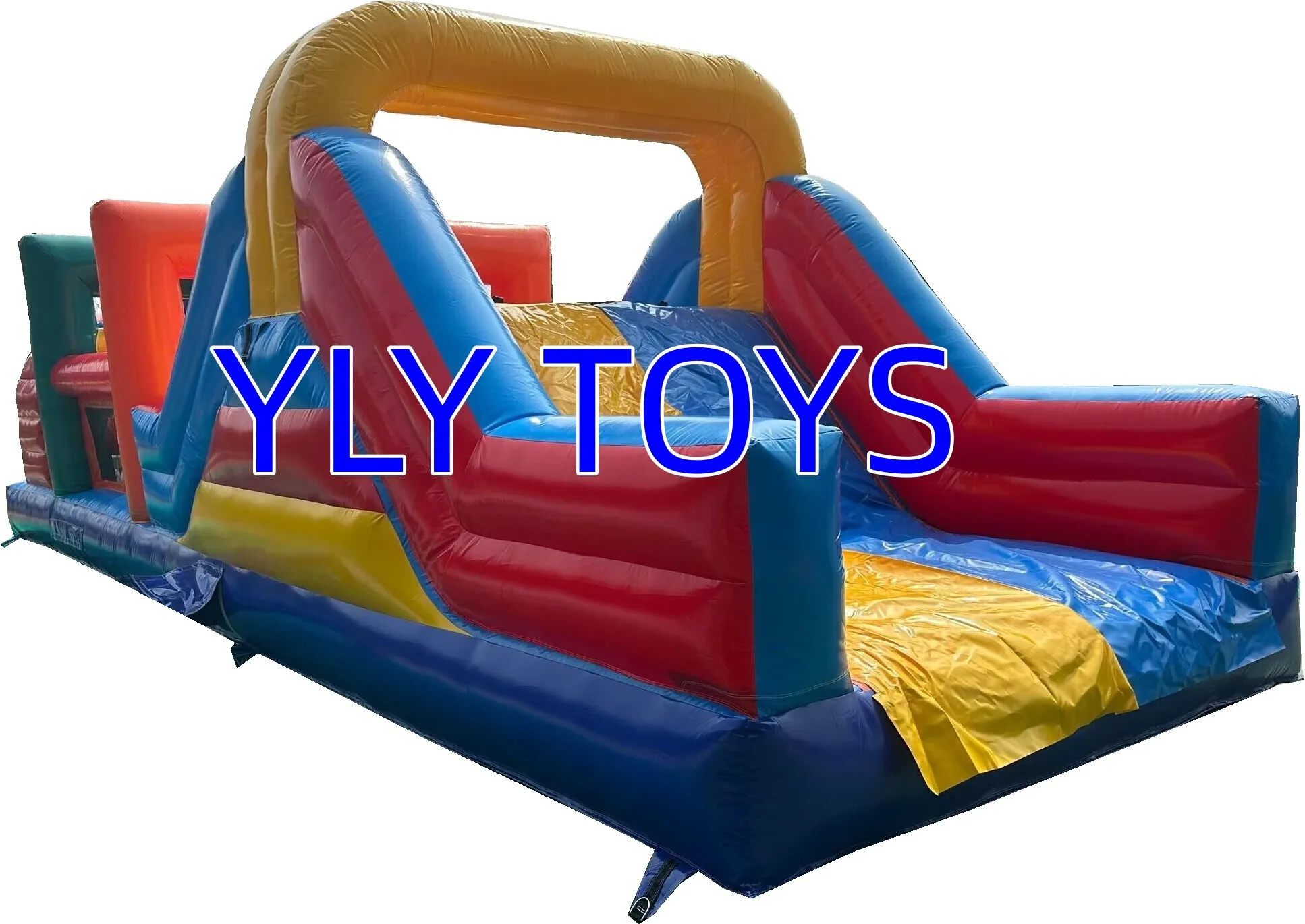 Manufacturer's hot -selling indoor and exterior adult children inflatable disorder courses combination YLY-011