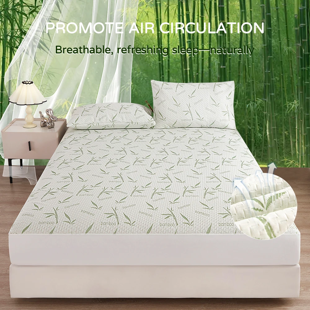 Bamboo Mattress Protector 1