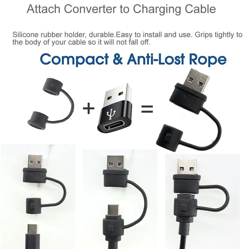 USB-C to USB 2.0 Adapter Pack - Type-C Converter