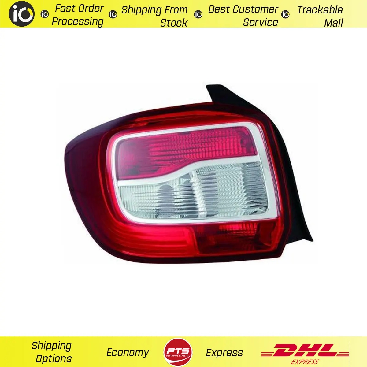 Fanale Posteriore Sinistro Per Dacia Logan Sandero 2 Ii Mk2 265556233R Spedizione Veloce Dal Magazzino