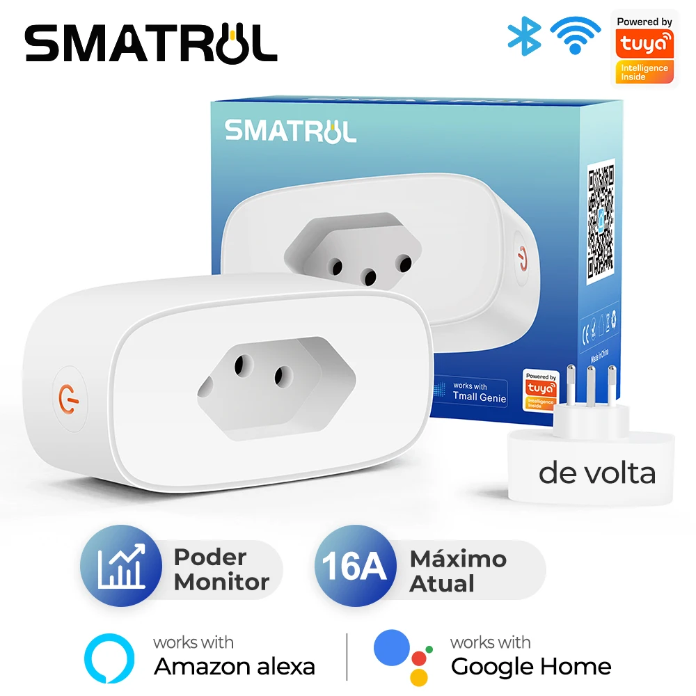 Presa Smart Plug WiFi: 16 A Wifi Smart Plug Con Timer E - Foto 5
