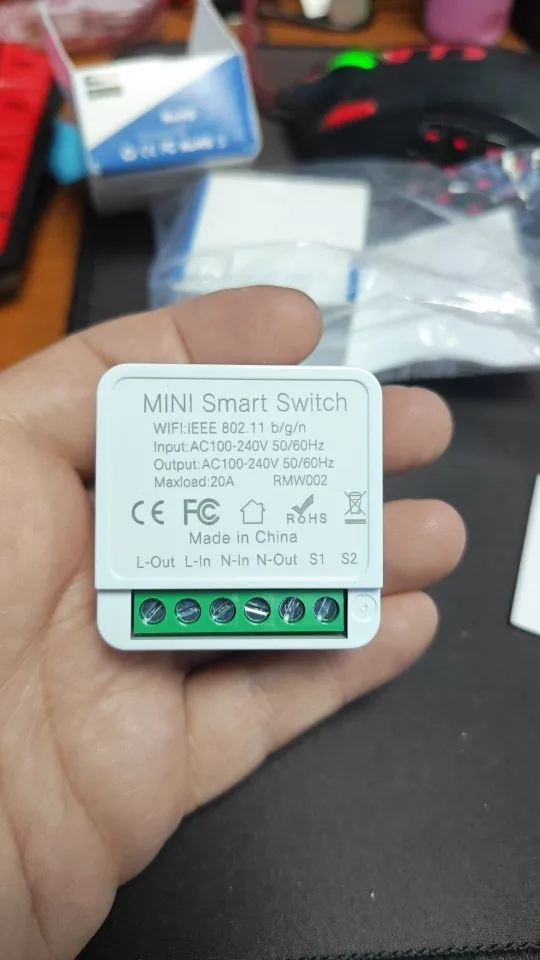 16A/20A WiFi Mini Smart Switch Module 2-way Control Cozy Life APP Remote Control for Alexa Google Home Automation Voice Control photo review