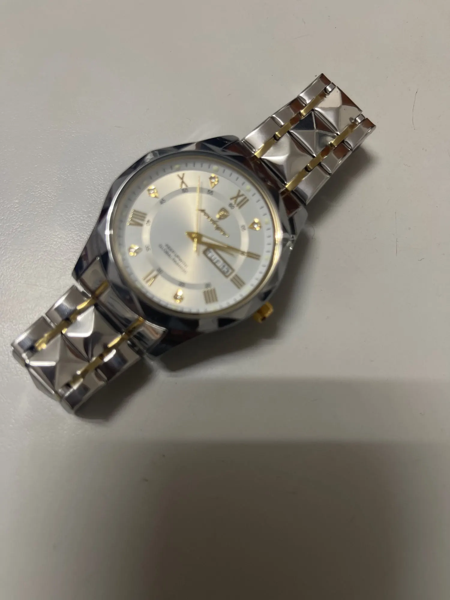 POEDAGAR Top Luxury Men Quartz Watch Waterproof Luminous Stainless Steel photo review