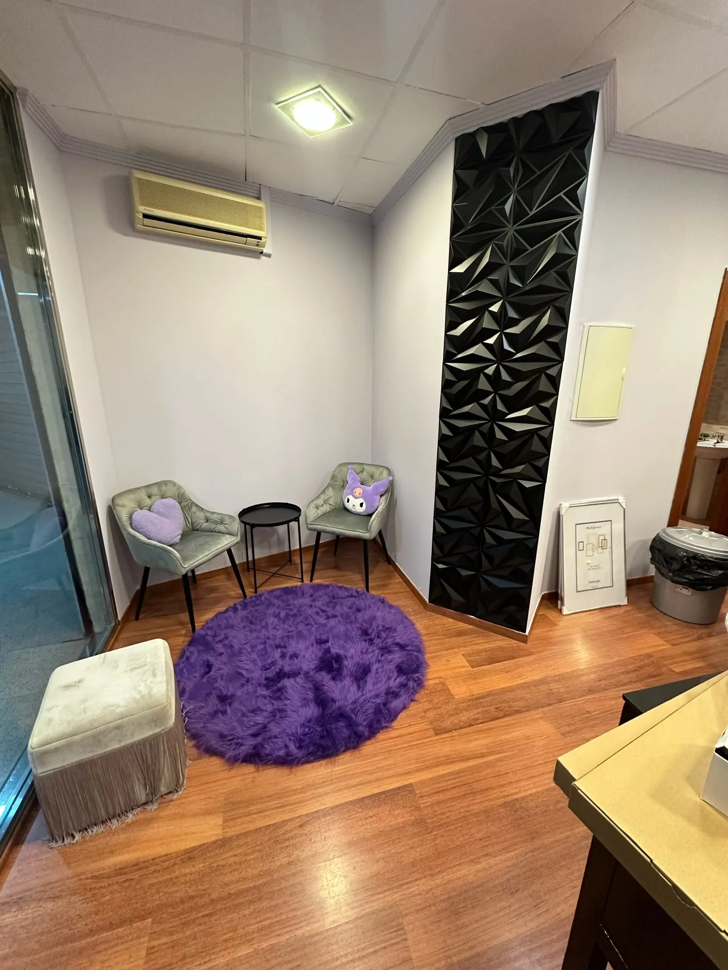 Plush Round Carpet Sheepskin Pink living Room Home Decor Bedroom Floor Cushion Mats For bedroom white area shaggy Fur Rugs photo review