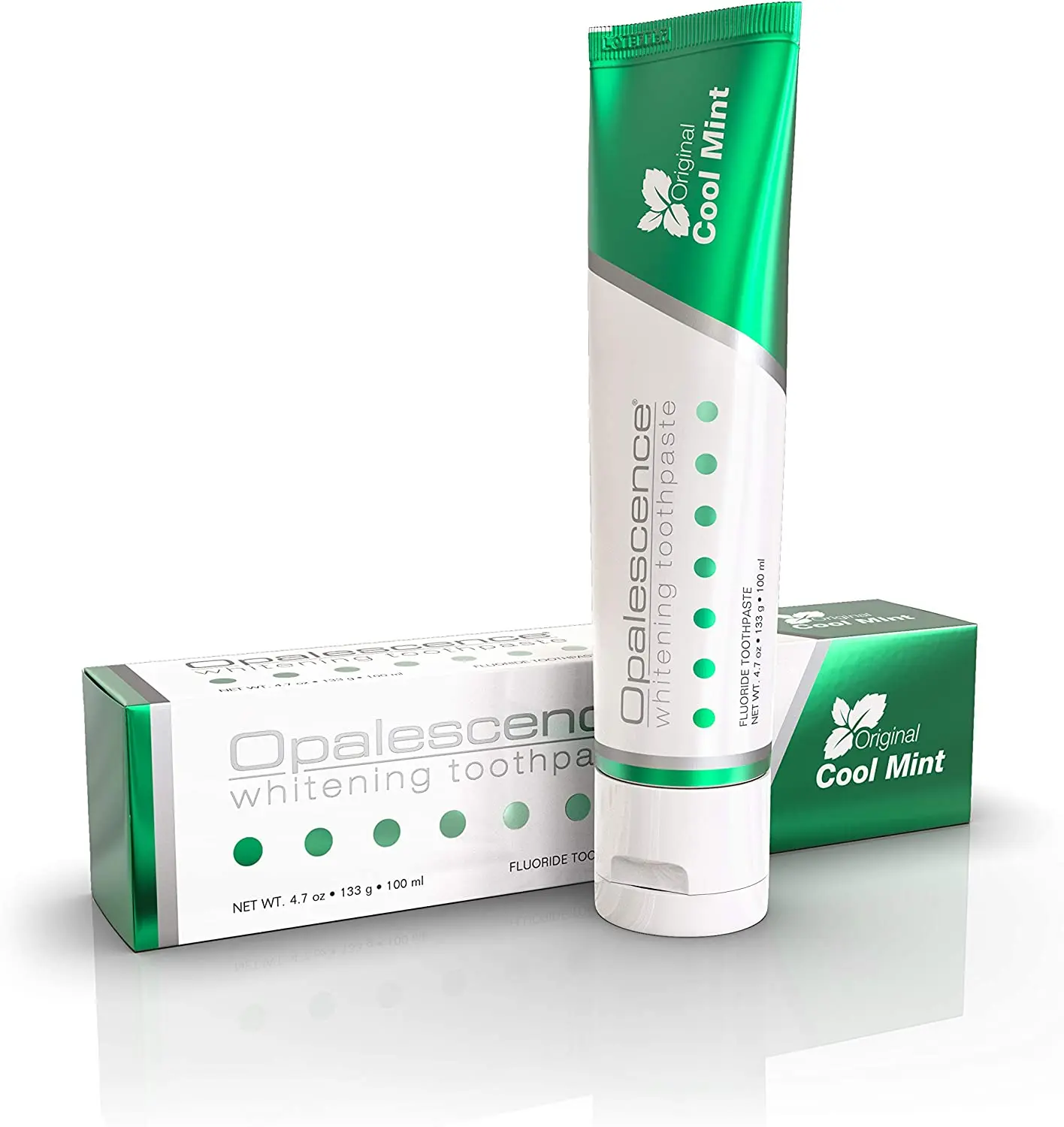 Opalescenza Sbiancante Per Denti Sensibili/Menta Fresca, Sapore Di Menta, Senza Glutine 133Gr/28Gr