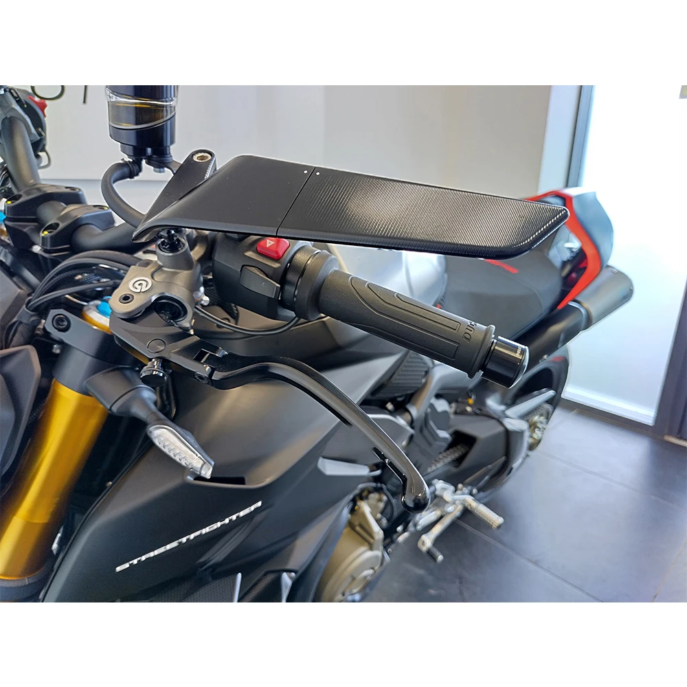 ドゥカティ ストリートファイター V4 バイク用バックミラーLED 【公式