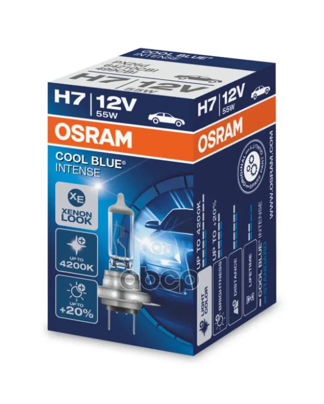 Bulb halogen H7 12V 55W 