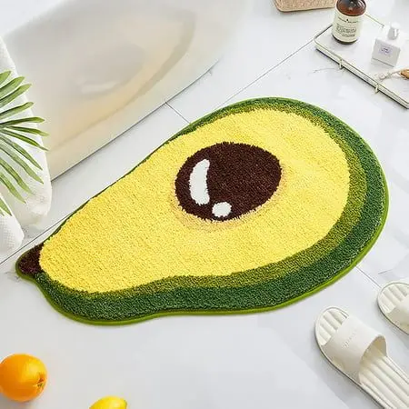 

Fruit Slice Fruit Shape Simulation Rug Digital Printing Technology Simple Housewarming Gift Handmade Non-Slip Decorative Carpet