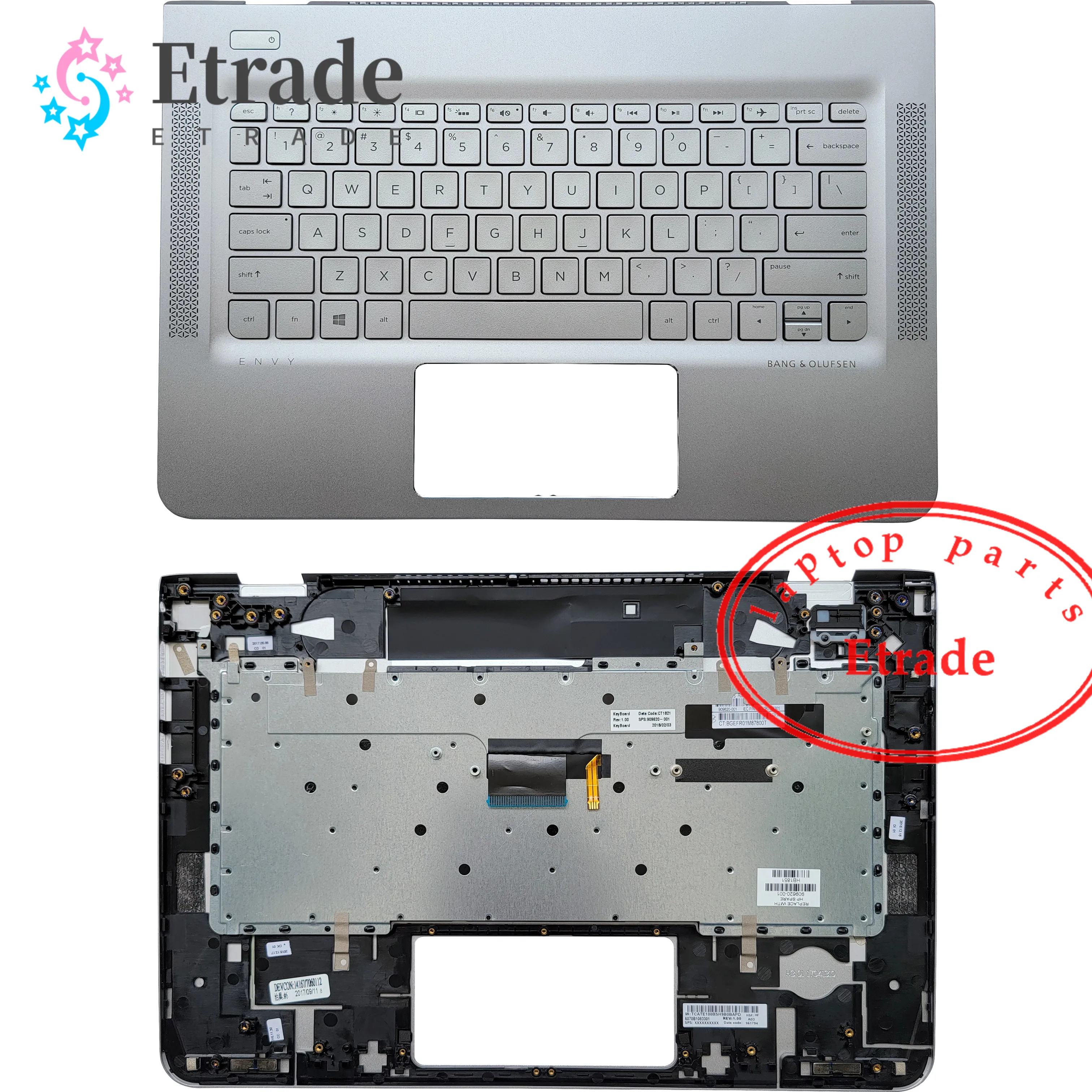 Repose-Poignets/Palmrest Compaq 251370-001 – Pour Ordinateur Portable (Reconditionné)