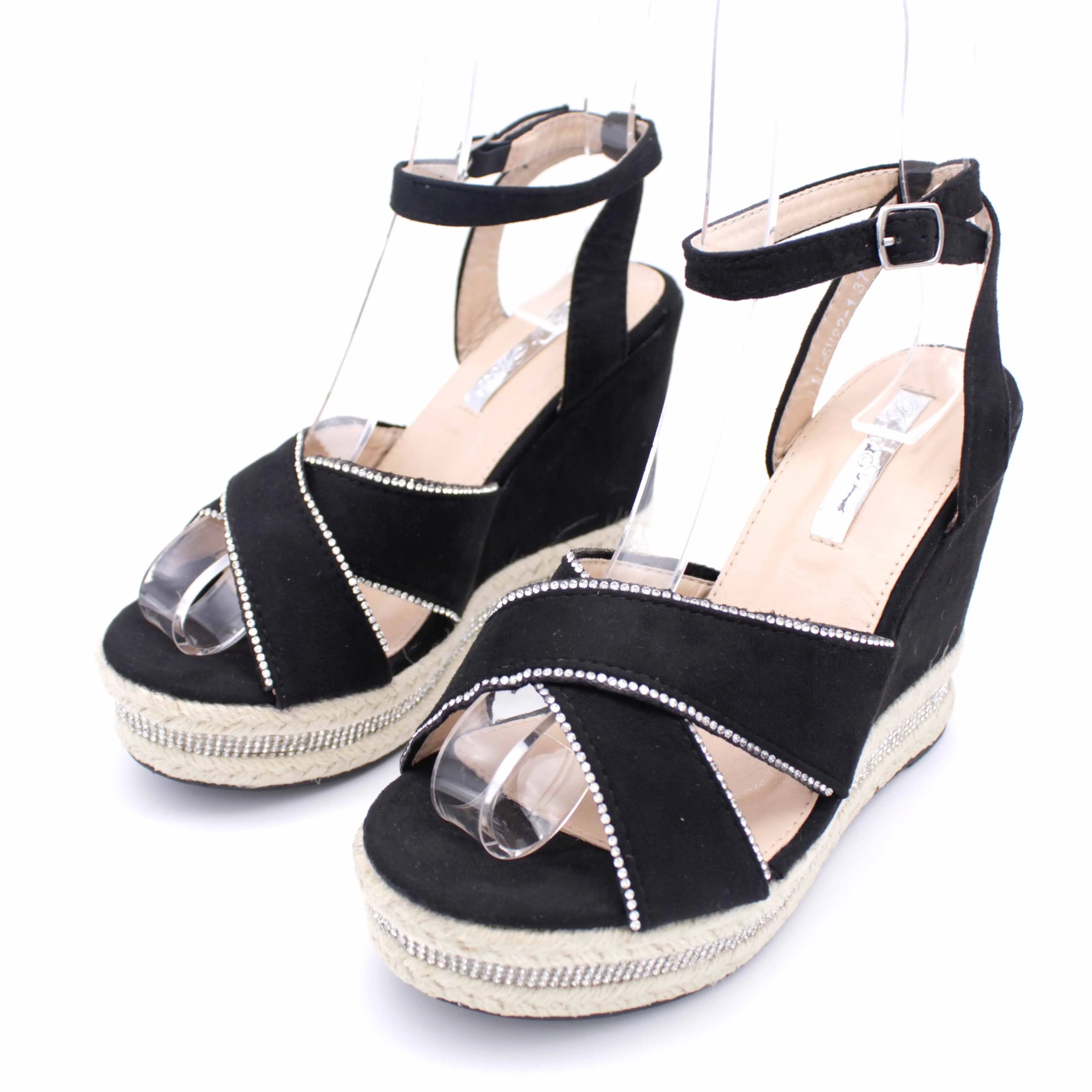 Soraia Glitter Wedge Sandal - Final View