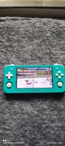 Console ANBERNIC RG505 4,95″ Android 12 | Jeux Haut de Gamme | Ecran OLED, Joystick Hall OTA, Projection Sans Fil photo review