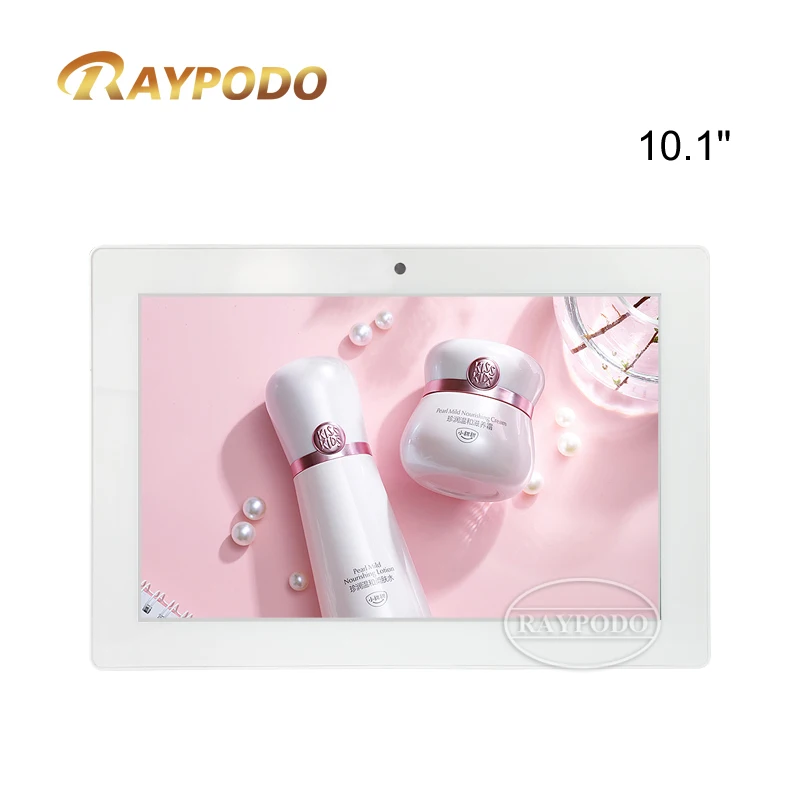 

Raypodo 10,1 дюймов RK3566 цифровая вывеска с планшетом Android 11 PoE настенный сенсорный монитор