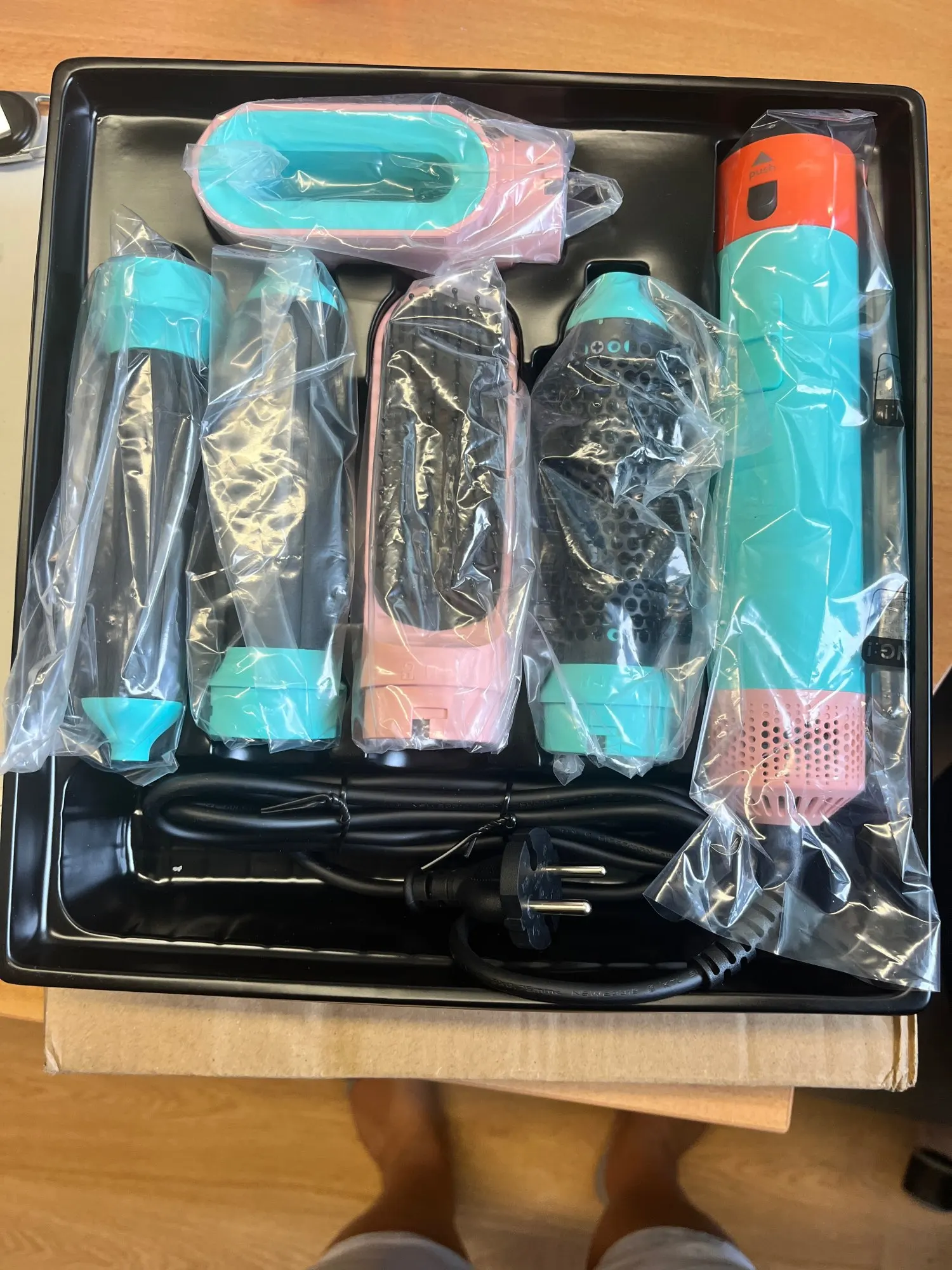 5 In 1 Multi Styler New Design Hair Dryer For Hair 5 in 1 hair styler With Curling Barrel Hot Air Brush Styling Tool MultiStyler photo review