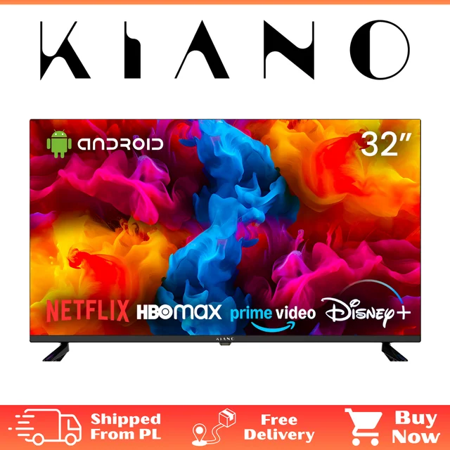 TV LED Kiano Elegance TV 32" HD Ready Noir 1