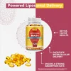 2493-45bde9.jpg Liposomal NAD+ Capsules - Anti-aging, Replenish Energy, Enhance Focus, Support Cellular Health - 120 Capsules