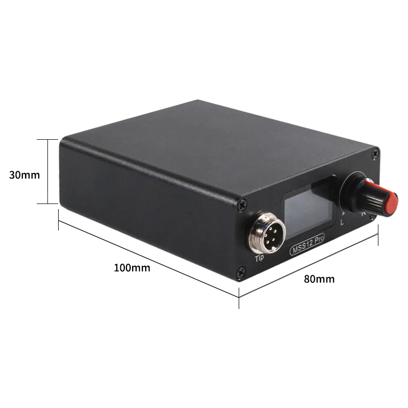 SEQURE MSS12 Pro Soldering Station Suitable for T12 Tips 2022 LCD Soldering Iron Support AC and DC Power Supply 4