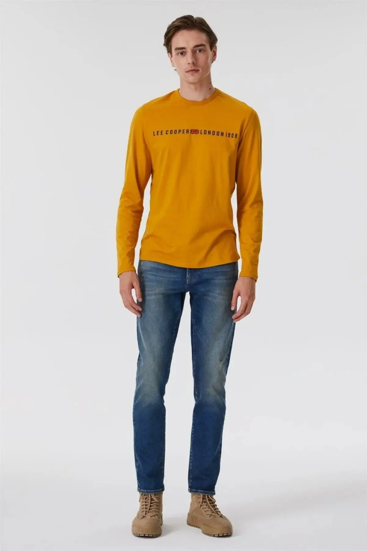 Lee Cooper Jack Men's Jeans, Slim Fit New Season Quality Denim Men Trausers, Casual Men Jeans Daily Comfort Tough