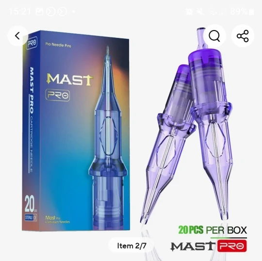 Mast® Tattoo PRO RL/RLT Cartridges Safety Tattoo Needle 20pcs/lot photo review