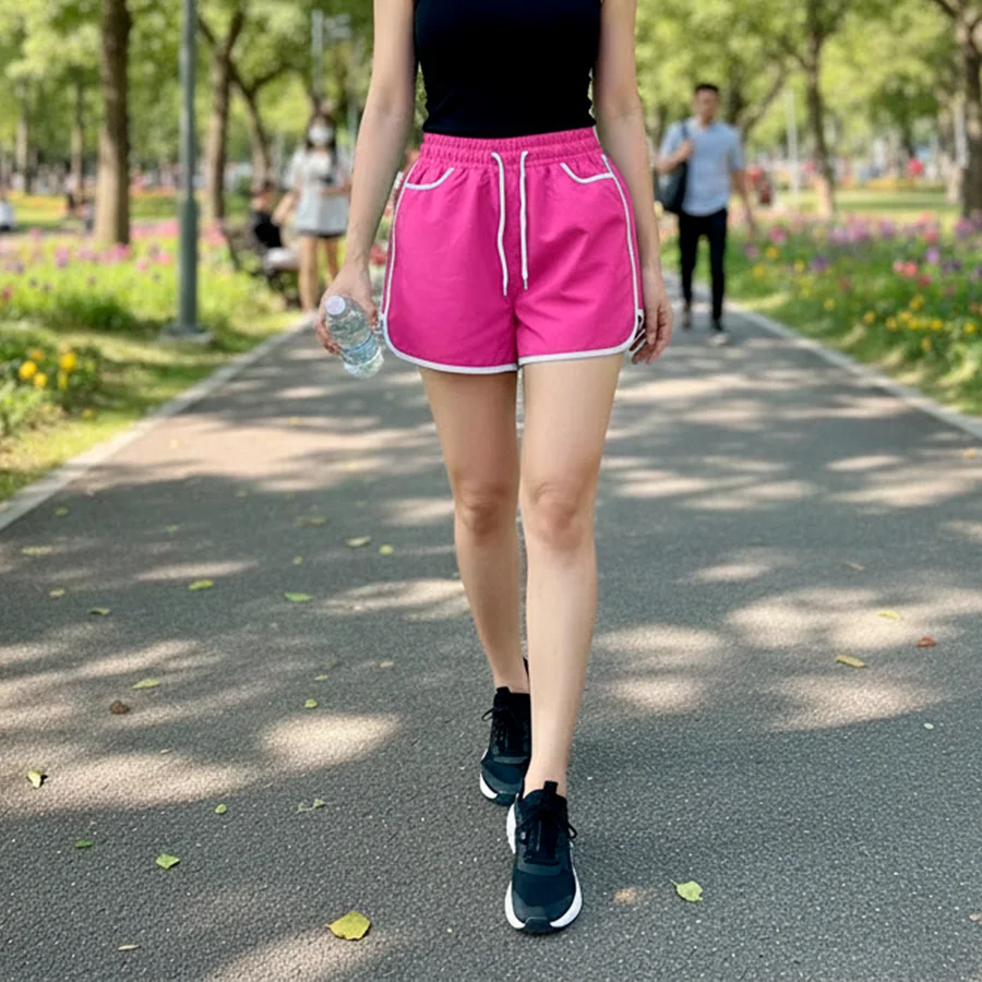 Short Deportivo de Secado Rápido - Diseño "Retro Runner"