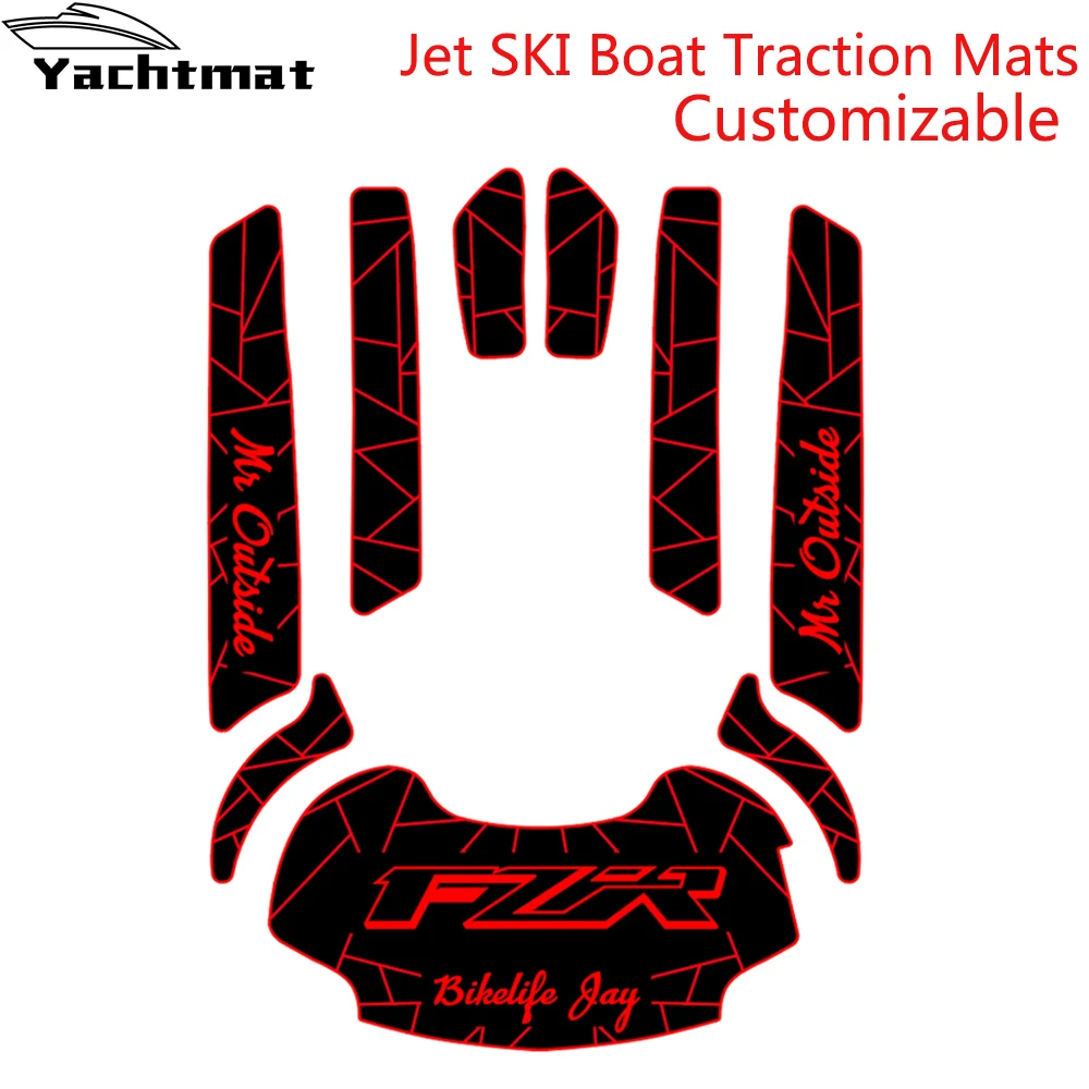 

Boat Accessories Jet Ski Traction Mat Non-Slip Mats For Yamaha WaveRunner FX1800 SHO/ FZR/ FZS Kayak Accept Customization