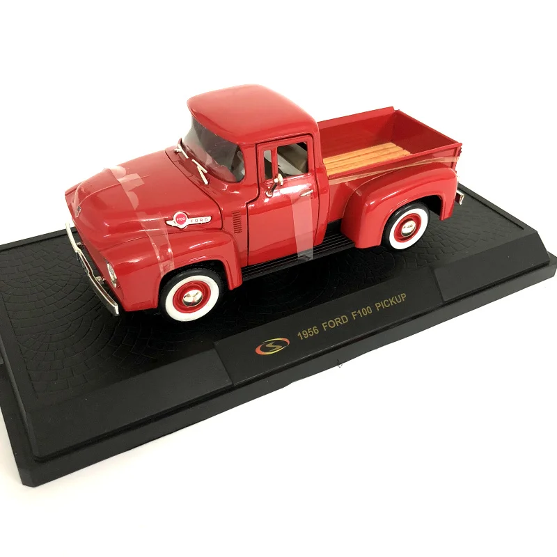 132Scale1956FordF100PickupTruckSimulationDieCastCarToy