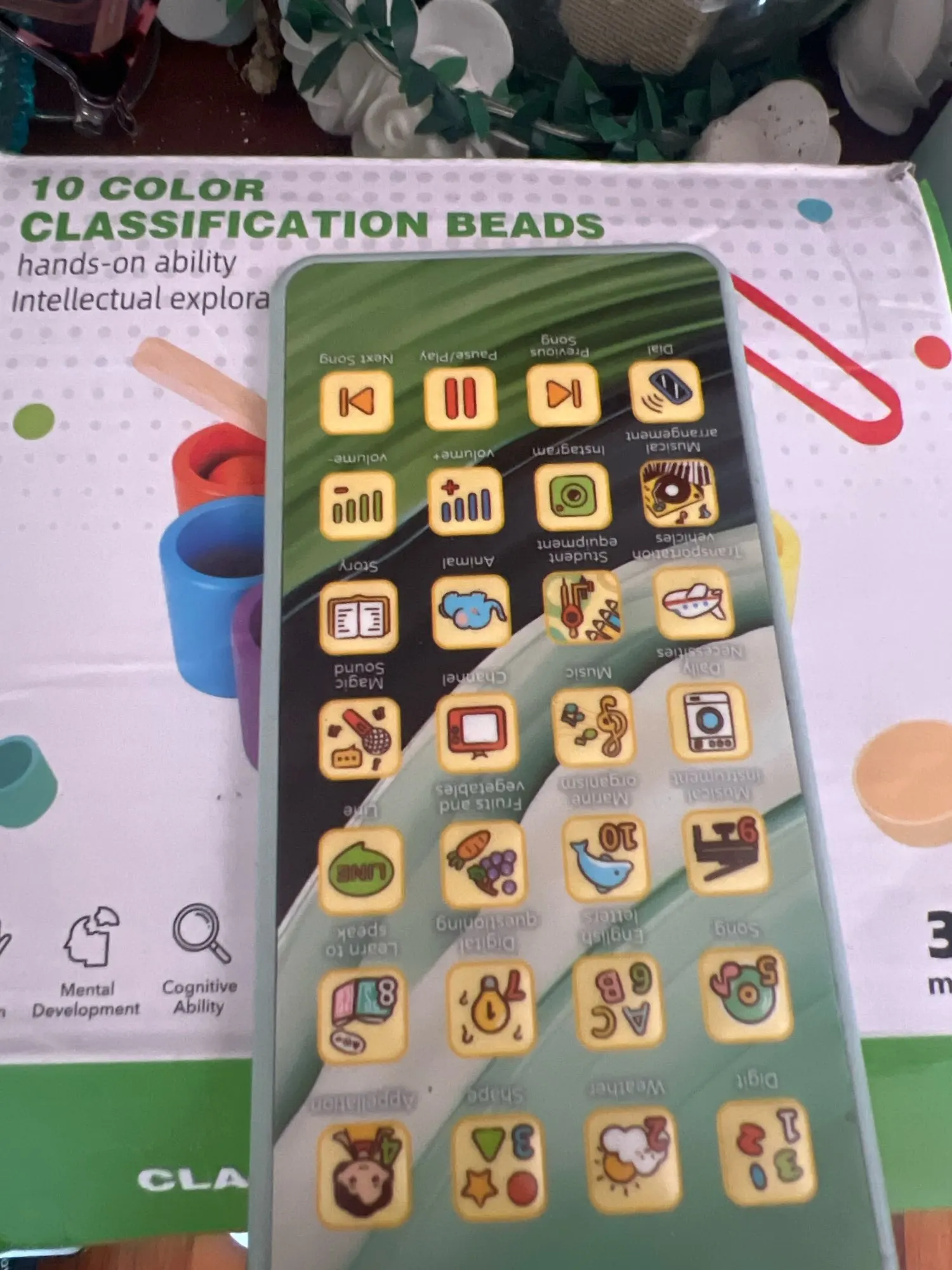 Toy Cell Phone Educational Mobile Model for Kids—Learning Fun photo review