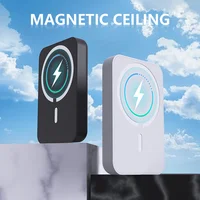 5000 Mah Wireless Magnetic Power Bank, 15 Watt Fast Charging Mobile Power Supply, Portable Magnetic Charger, Suitable for All Apple Devices Adsorption Is Recharged. Outdoor Emergency Power Supply 2