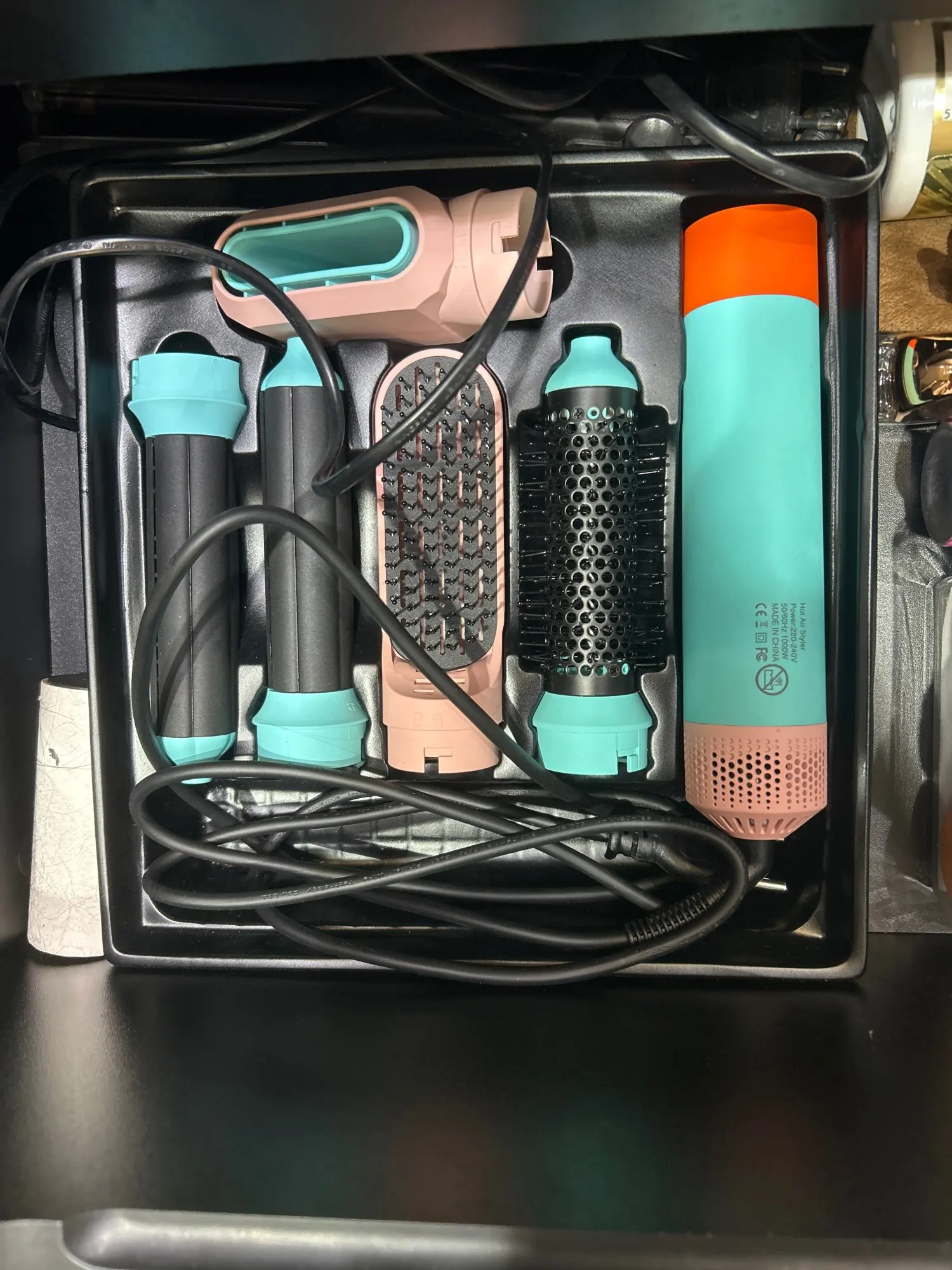 5 In 1 Multi Styler New Design Hair Dryer For Hair 5 in 1 hair styler With Curling Barrel Hot Air Brush Styling Tool MultiStyler photo review