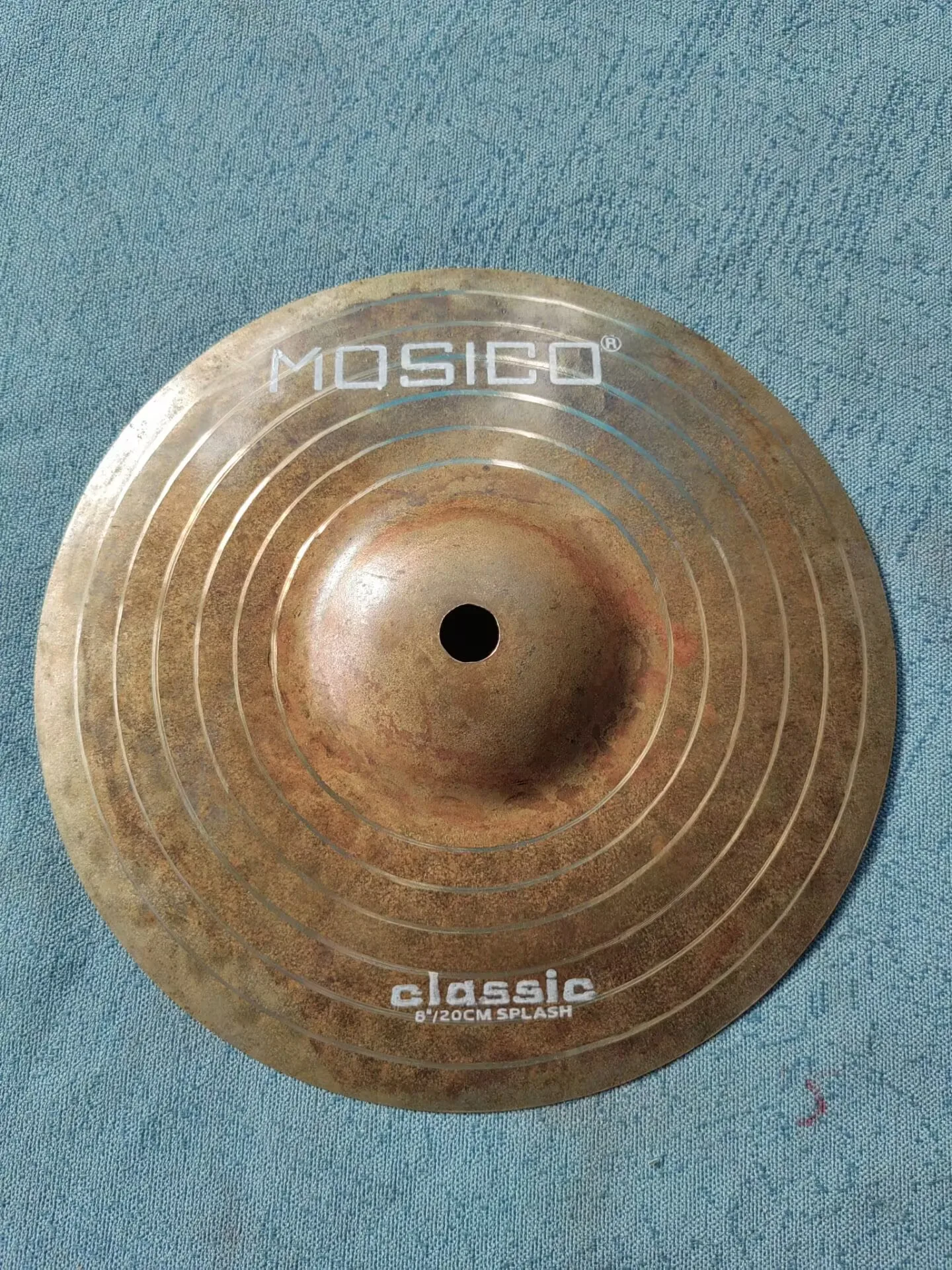 Mosico Splash Cymbal 6"/8"/9"10"/12" Classic Bronze Alloy Professional Drum Cymbal For Drummer